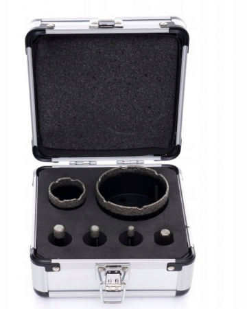 Set carote diamantate piatra gresie faianta beton 6-68mm M14 6piese (KD11226) [1]