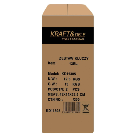 Set chei combinate cu clichet 13 buc 8-32 mm (KD11305) [16]