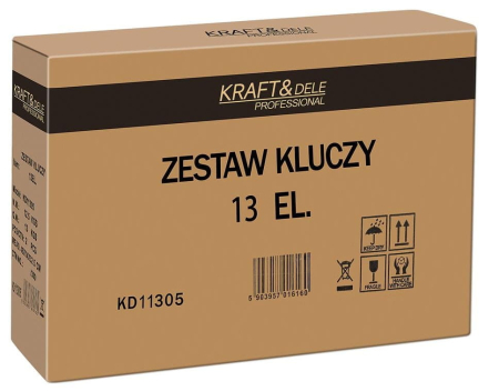 Set chei combinate cu clichet 13 buc 8-32 mm (KD11305) [14]