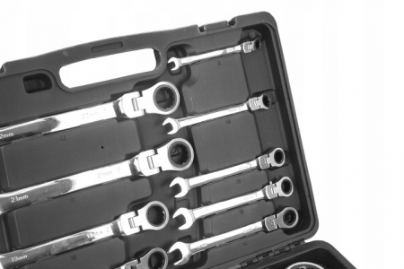 Set chei combinate cu clichet articulate 13 piese 8-32mm (M58613) [7]