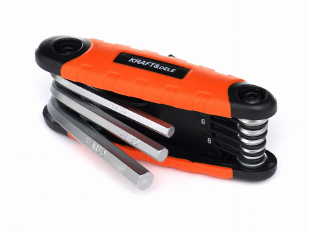 Set chei hexagonale imbus pliabile tip briceag 8 elemente (KD11934) [6]