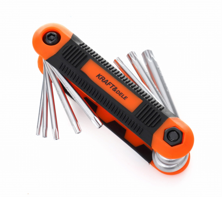 Set chei hexagonale imbus pliabile tip briceag 8 elemente (KD11934) [3]