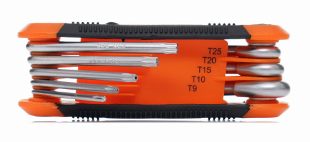 Set chei hexagonale imbus pliabile tip briceag 8 elemente (KD11934) [5]