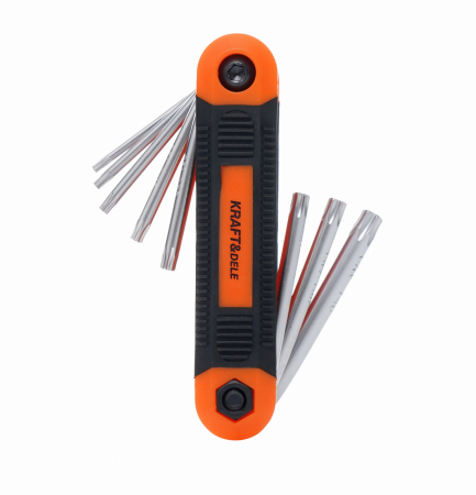 Set chei hexagonale imbus pliabile tip briceag 8 elemente (KD11934) [4]