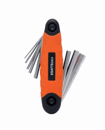 Produse noi (necategorizate) - Set chei hexagonale imbus pliabile tip briceag 8 elemente (KD11934)