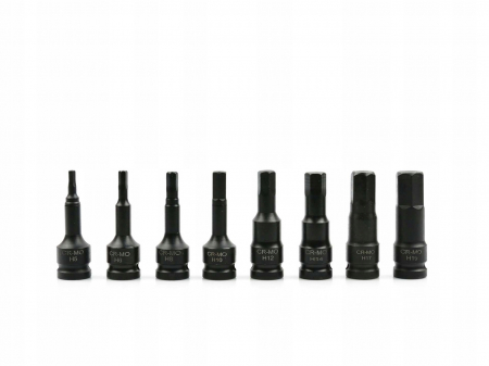 Set chei impact hexagonale  H5-H19 imbus 8 piese (G10525) [3]