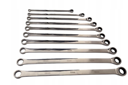 Set chei inelare drepte cu clichet extra lungi 8-19mm (S11952) [4]