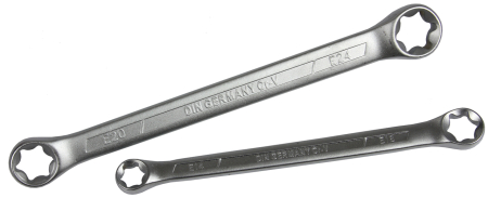 Set chei inelare Torx CrV 4 piese 6-24 mm cu suport de depozitare (M58164P) [2]