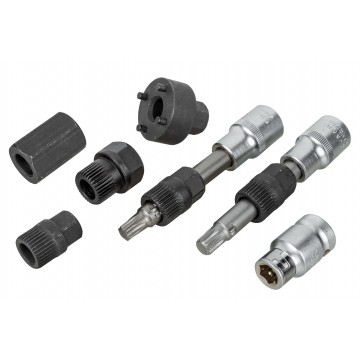 Set chei montaj si demontaj alternatoare cu ambreiaj CrV 13 piese (LEX-13) [1]