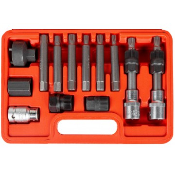 Set chei montaj si demontaj alternatoare cu ambreiaj CrV 13 piese (LEX-13) [4]