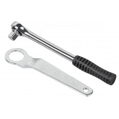 Set chei pentru filtre de ulei cu clichet, 65-101 mm, 23 piese, cu valiza (LEX23) [7]