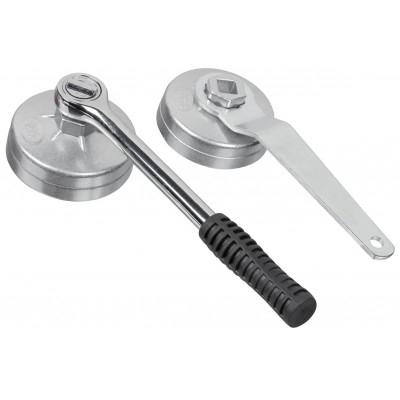 Set chei pentru filtre de ulei cu clichet, 65-101 mm, 23 piese, cu valiza (LEX23) [6]