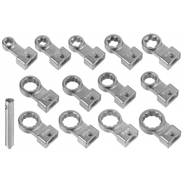 Set chei pentru intinzatoare curea de distributie, inelare 12-19 mm si Torx E10-E18, 15 piese (AL-15) [1]