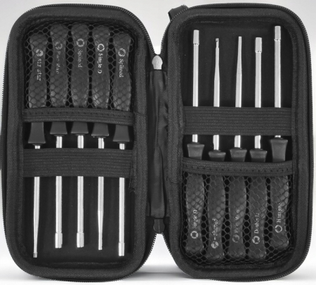 Set chei surublenita reglarea instrument reglaj carburator 10 piese (V86223) [8]