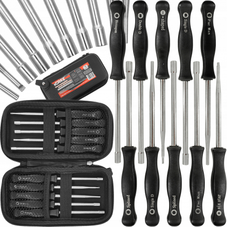 Scule de mana - Set chei surublenita reglarea instrument reglaj carburator 10 piese (V86223)