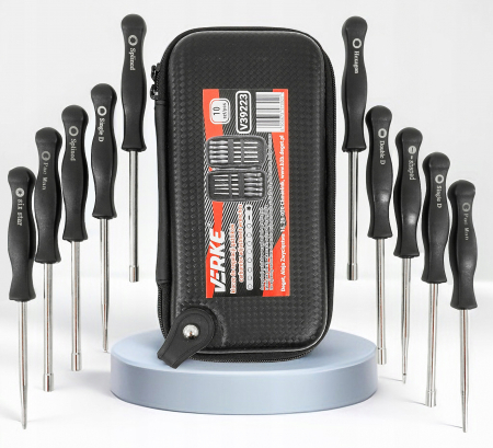 Set chei surublenita reglarea instrument reglaj carburator 10 piese (V86223) [6]