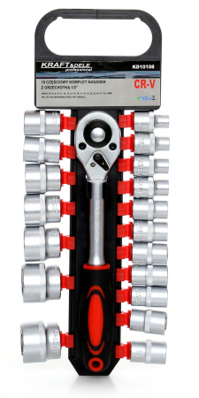 Set chei tubulare 12 19 buc (KD10108) [0]
