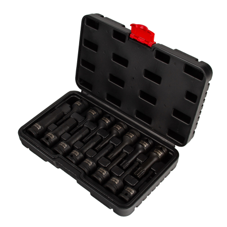 Set chei tubulare de impact Torx si Hex 1/2" pentru service auto (M58320) [1]