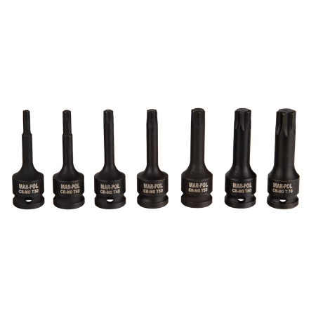 Set chei tubulare de impact Torx si Hex 1/2" pentru service auto (M58320) [4]