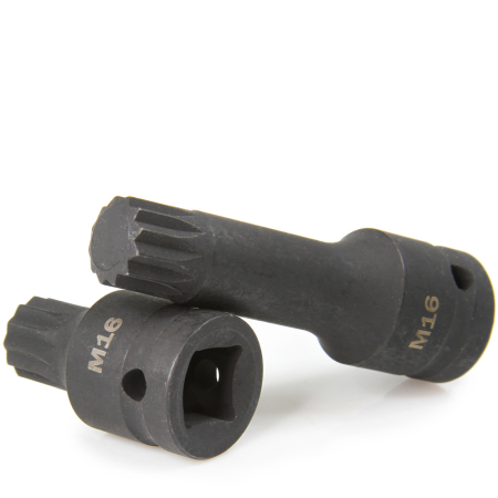 Set chei tubulare impact Spline 1/2" M14 M16 M18 6 piese CrMo (M66416) [4]