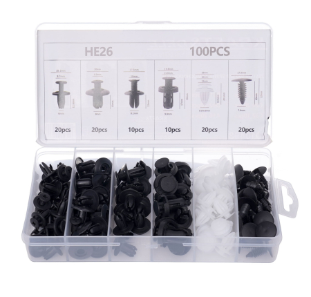 Produse noi (necategorizate) - Set cleme fixare tapiterie, 100 elemente (KD10498)