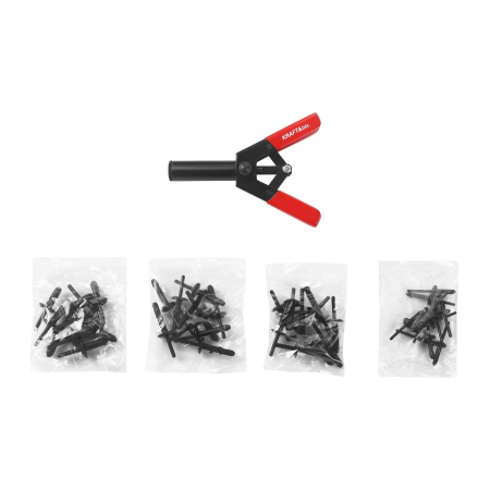 Set cleste pistol nituit nituri plastic plastice (KD3577) [7]