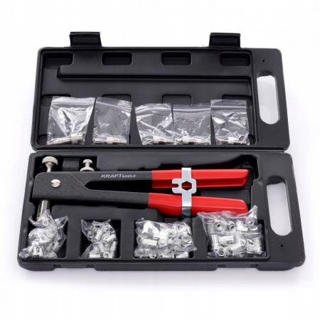 Clesti - Set cleste pistol nituit piulite M3-M8 106piese (KD10555)
