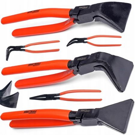 Clesti auto - Set clesti indoit modelat tabla foi metalice tinichigerie auto acoperis 275mm (KD10453)