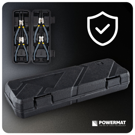 Set clesti Seger 4 piese 180 mm pentru inele de siguranta interioare si exterioare PM0321 (PM-SEG-7) [6]