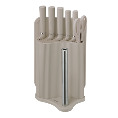 Set complet bucatarie material plastic si otel inoxidabil bej (KB-7978) [2]