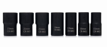 Set complet extractoare impact suruburi deteriorate rupte piulite rotunjite 15 piese (KD11793) [6]