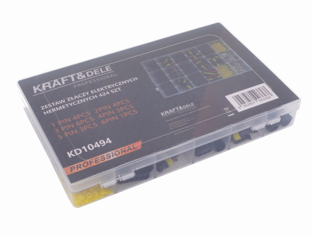 Set conectori papuci electrici ermetici senzori auto 424piese (KD10494) [2]