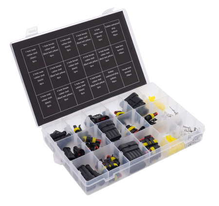 Altele - Set conectori papuci electrici ermetici senzori auto 424piese (KD10494)