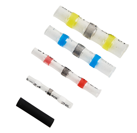 Set conectori termocontractabili cu cositor, 260 buc. (KD12677) [16]