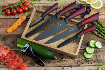 Set cutite otel inoxidabil 6 piese maner ergonomic anti-alunecare (EB-5115) [8]