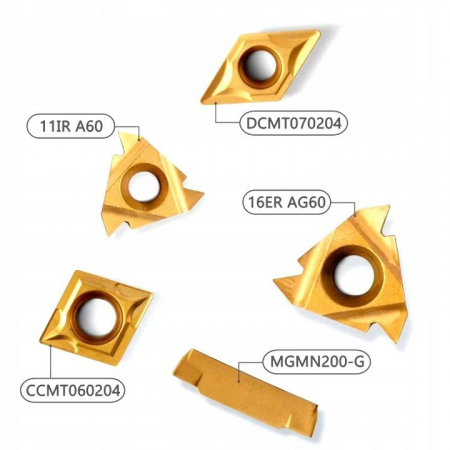 Set cutite placi placute de schimb strung  instrument dalti strunjire 7 piese (S12030) [2]