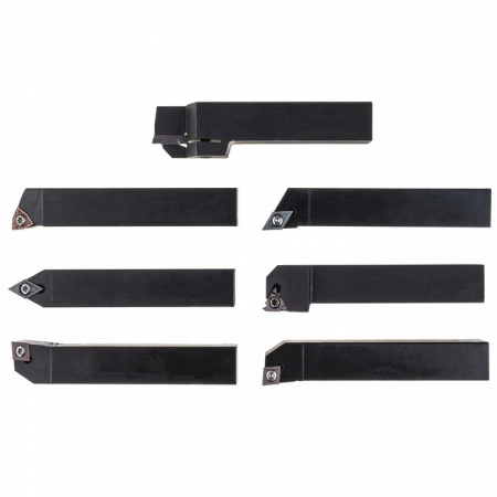 Set cutite strung cu placa inlocuibila instrument dalti strunjire 20x20mm 28piese (S12022) [4]