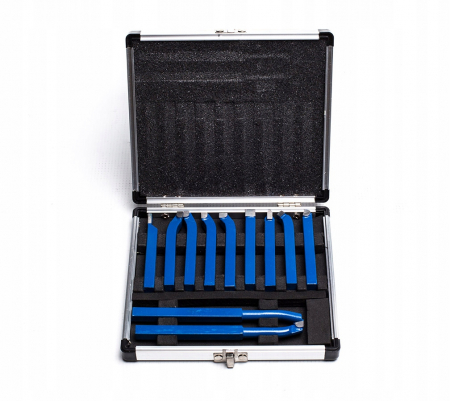 Set cutite strung instrument dalti strunjire 10x10 11piese cu valiza (S10882) [6]