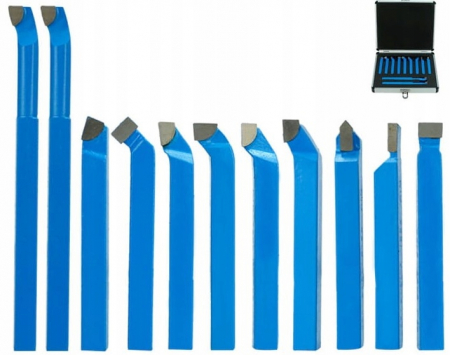 Set cutite strung instrument dalti strunjire 8x8 11piese cu valiza (S10881) [2]