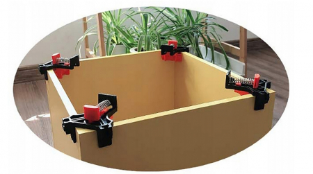 Set de 4 cleme de colt cu strangere rapida 5-22mm si unghi ajustabil de 45° 90° (V86584) [1]