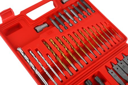 Set de burghie, biti, chei tubulare 57 piese (KD11272) [6]