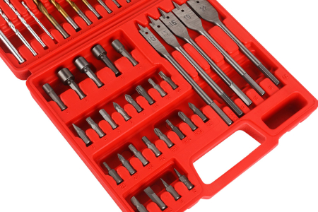 Set de burghie, biti, chei tubulare 57 piese (KD11272) [7]