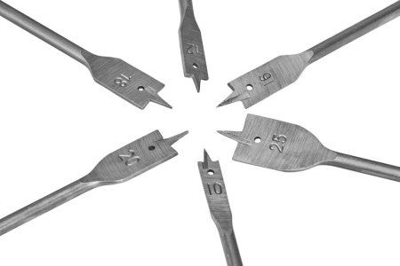 Set de burghie plate pentru lemn 6 buc (KD10548) [5]