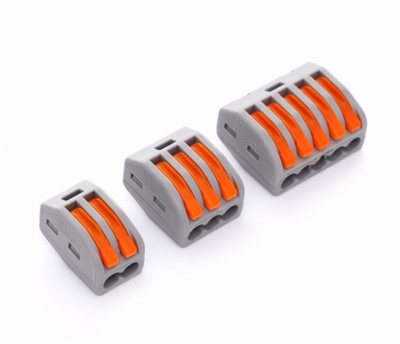 Conectori rapizi pentru fir sarma 60piese terminale cu clips (KD10496) [4]