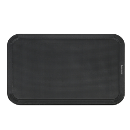 Set tocator, cutite si foarfeca din otel inoxidabil cu suport, 8 piese, negru (KB-7977) [4]