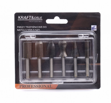 Set de freze pentru metal si lemn 6 buc (KD11215) [8]