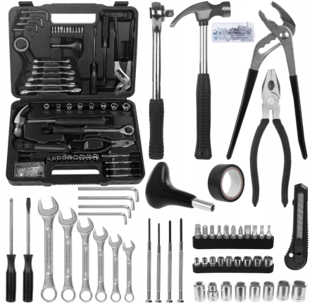 Chei - Set de scule 141 piese pentru casa garaj si atelier (KD10467)
