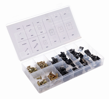 Set suruburi saibe pentru caroserie auto M3-M6 170piese [2]