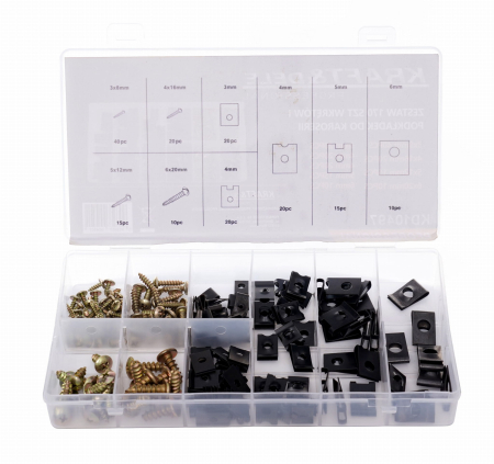 Altele - Set suruburi saibe pentru caroserie auto M3-M6 170piese