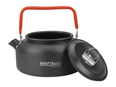 Set de tacamuri turistice din inox, 14 piese, pentru camping (KD4403) [13]